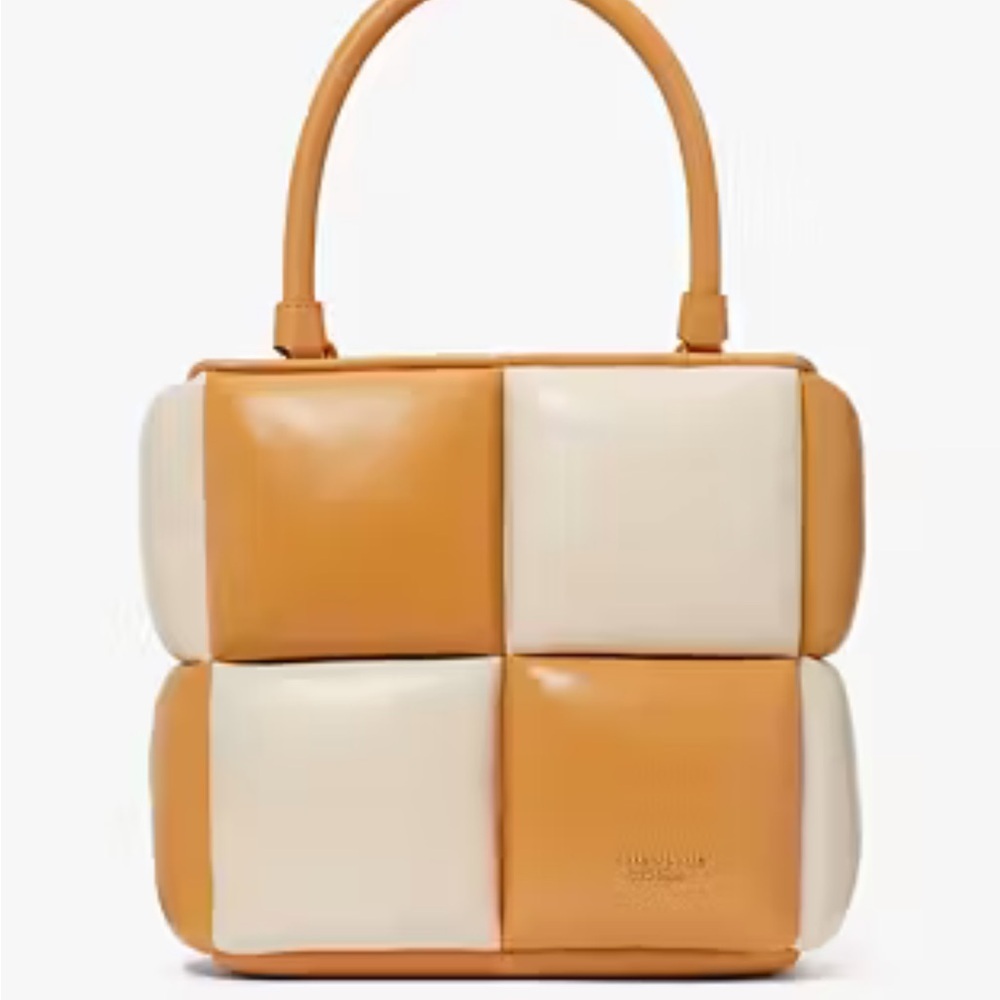 Kate Spade Boxy Colorblocked Tote Satchel Crossbody